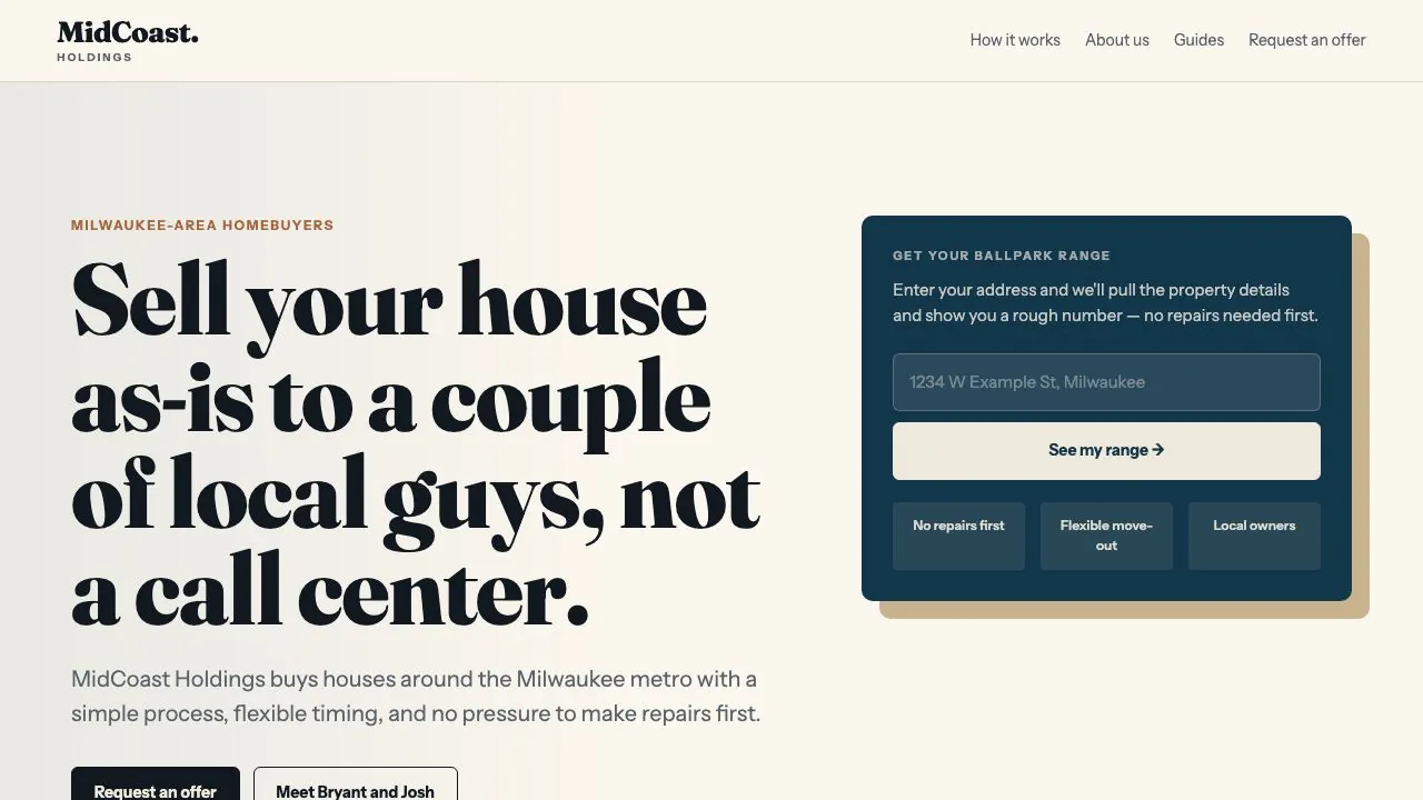 MidCoast Holdings website